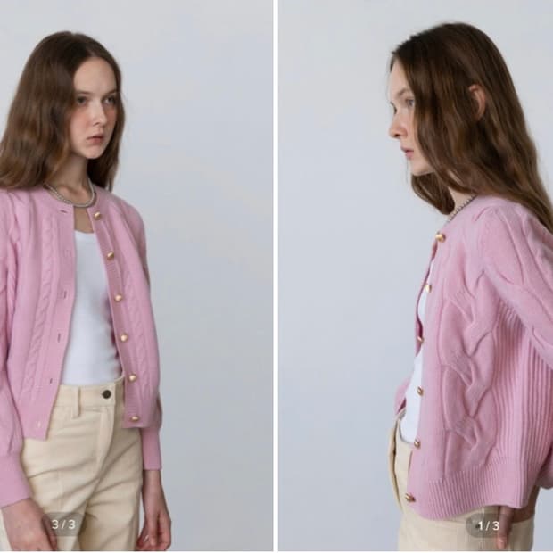 Jsny 질스튜 캐시미어 가디건