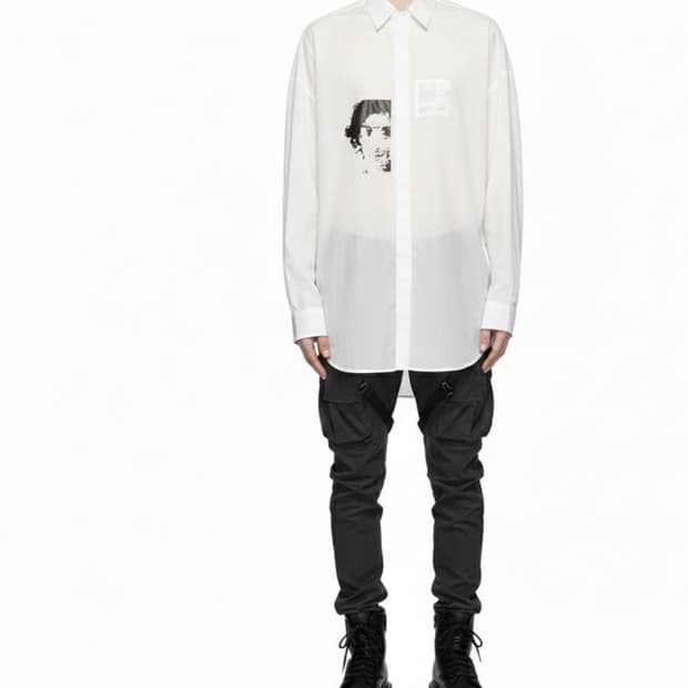 drop shoulder shirt