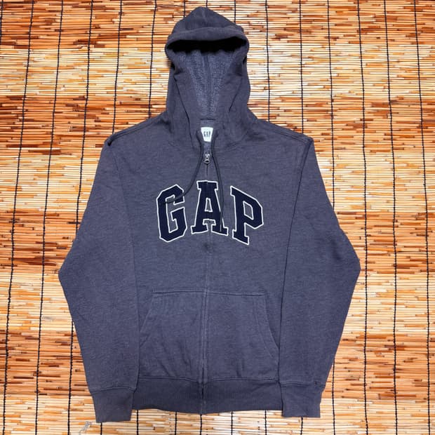 갭 GAP 그레이 후드집업 m