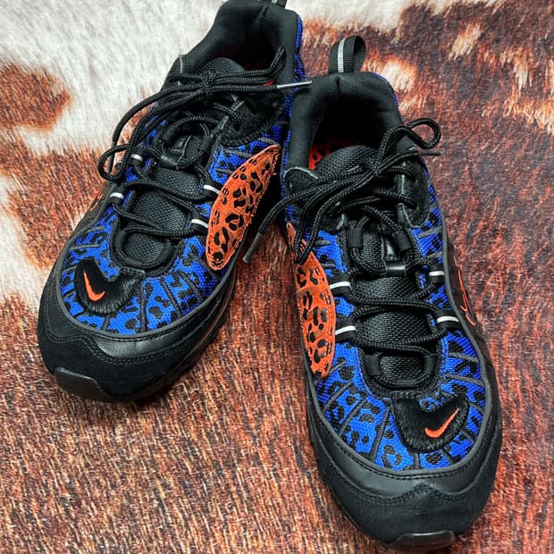 [275] 나이키 에어맥스 98 프리미엄 애니멀 팩 블랙 레오파드