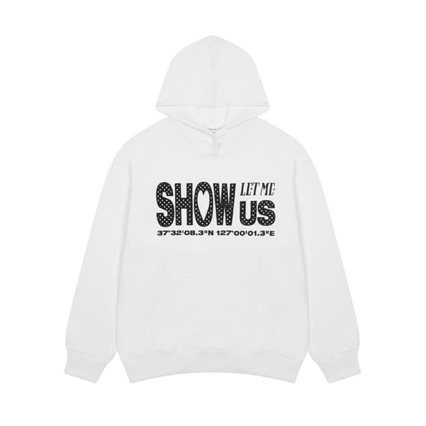 러브이즈트루 SH SHOW US DOT HOODIE 도트 후드티 