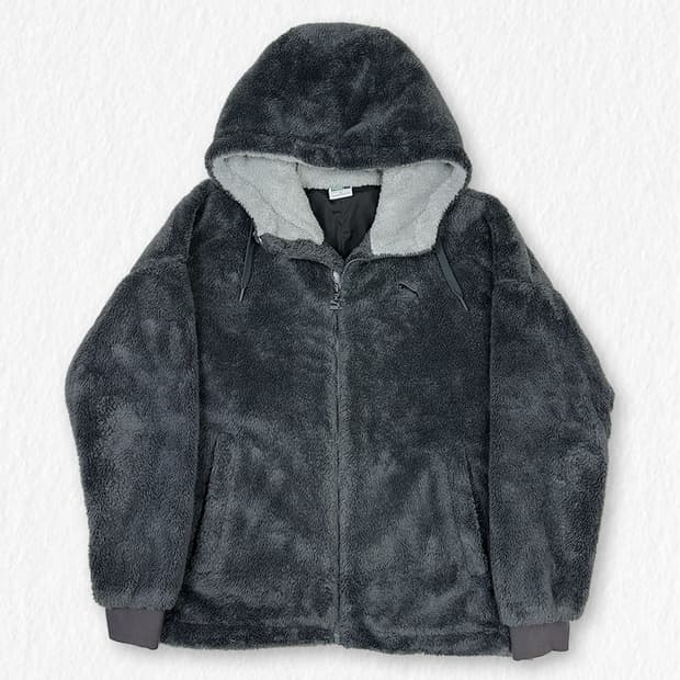 푸마 플리스 후드 점퍼
