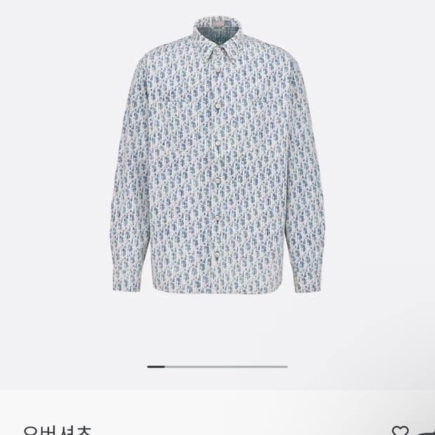 디올 카스리 데님자켓