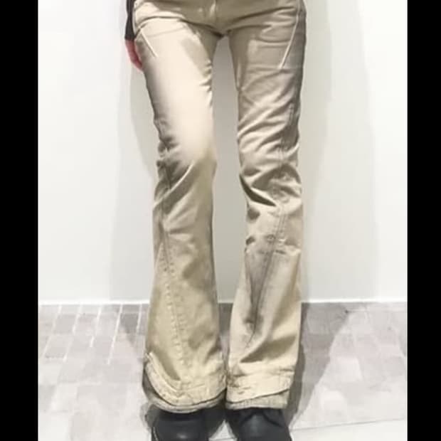새상품 XLIM EP.6 WOMEN 02 TROUSERS sand bei