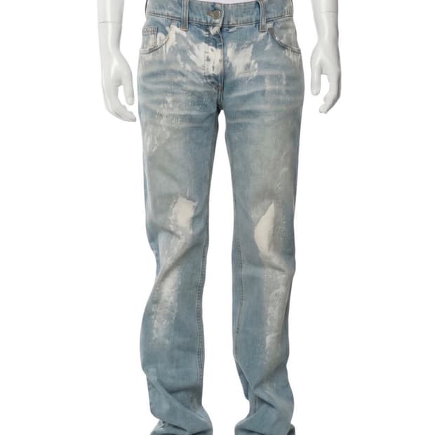 2002ss Dolce&Gabbana painter jeans
