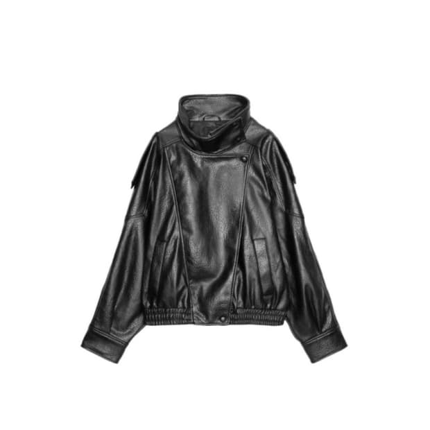 자라 생로랑 레더자켓