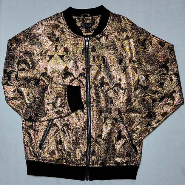 Topshop 패턴 블루종 EU40/US8/UK12 (95/M)