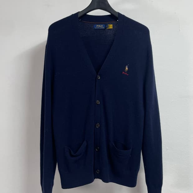 폴로 랄프로렌 포니 브이넥 울 가디건 (on.549)