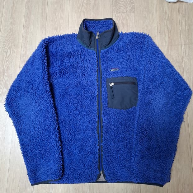 M 파타고니아 딥파일 플리스 자켓 잉크블루