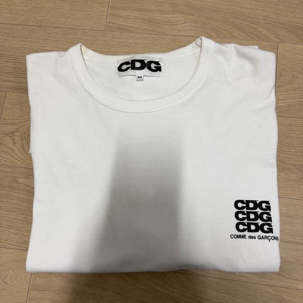 꼼데가르송 cdg 반팔 오버핏m