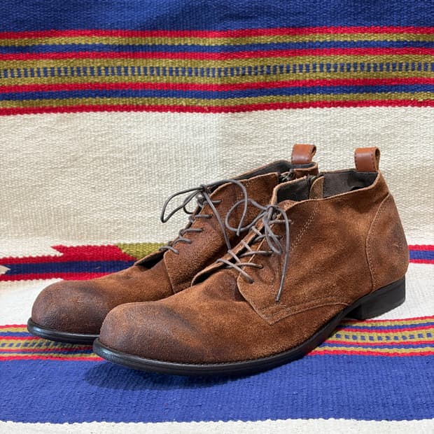 Argis suade side zip boot / 스웨이드 집업부츠