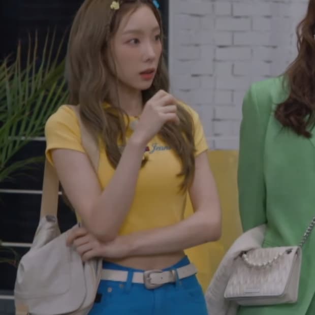 마뗑킴 Matin kim 버클 숄더백 아이보리 (태연 착용)