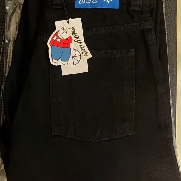 [새상품/M] 폴라스케이트 빅보이 피치블랙