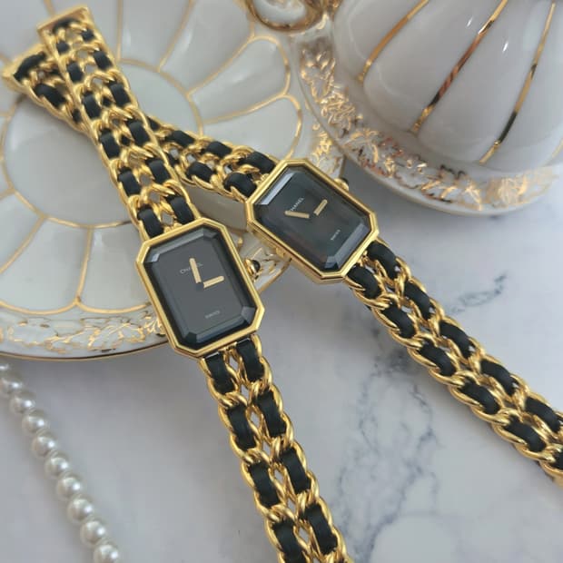 [특가상품]정품 샤넬 프리미에르 L사이즈 시계 1번