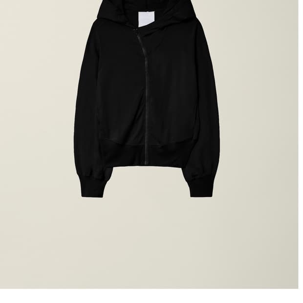 누마레 ee 커브드 후드 집업 m사이즈