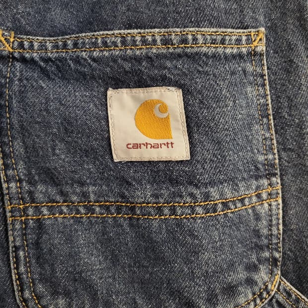 칼하트 더블니 데님 28x32