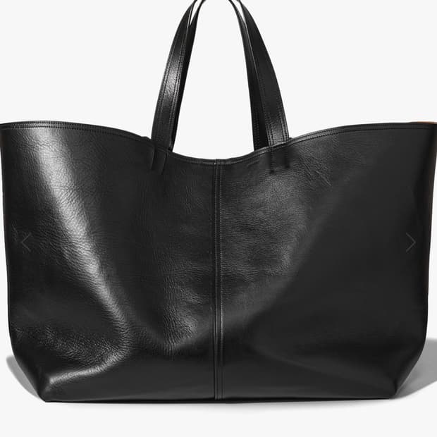 (os)세비지 레더 쇼퍼백