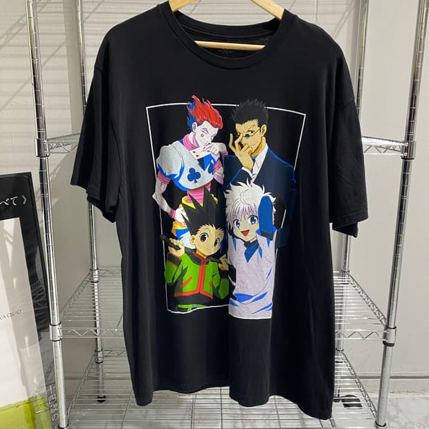 헌터x헌터 오피셜 애니메이션 티셔츠