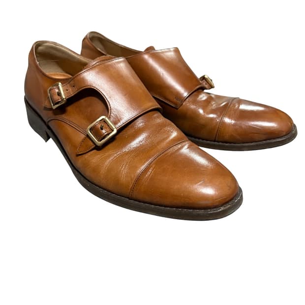 더블 몽크스트랩 수제화 더비슈즈 270 E