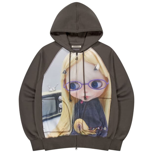 코이세이오 X 브라이스 콜라보 후드집업