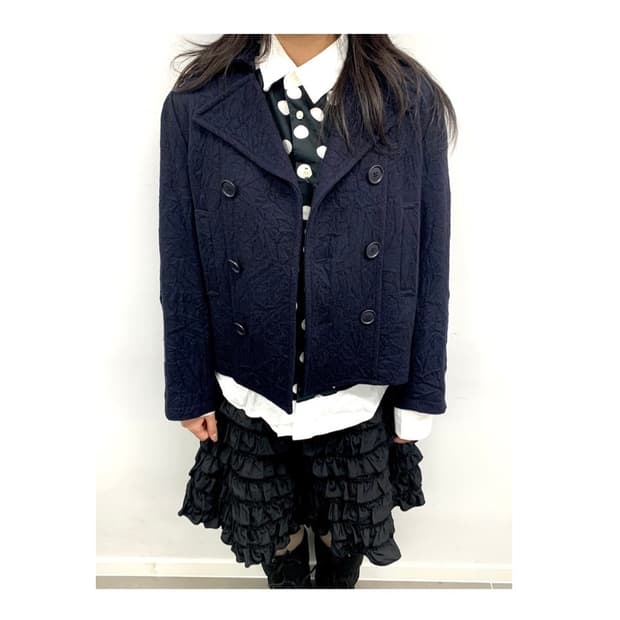 꼼데가르송 트리콧 피코트 m