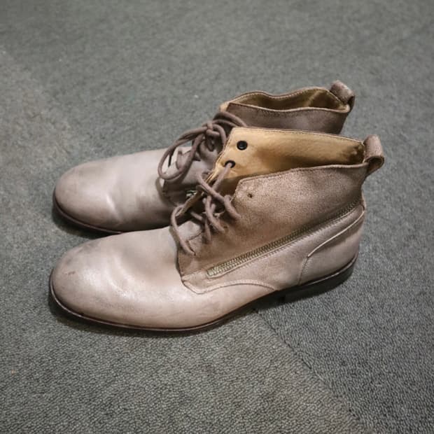 John Varvatos zip boots