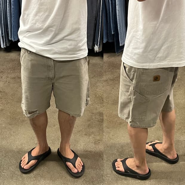00s Carhartt B24 카펜터 반바지 (36“)