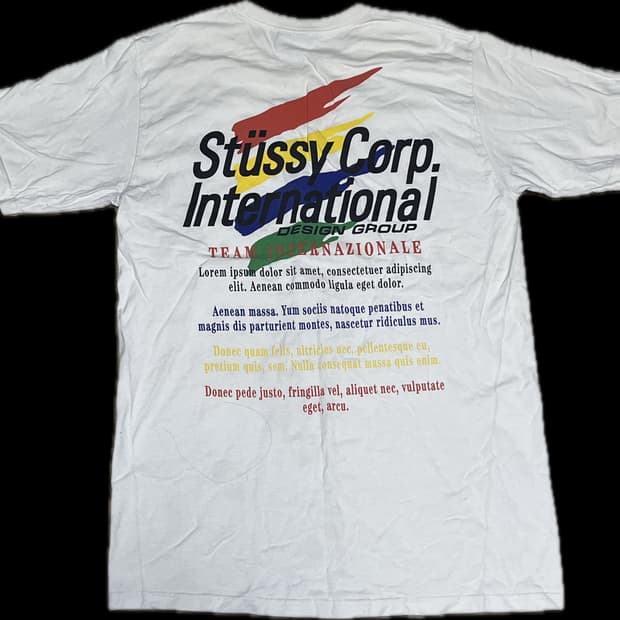 스투시 반팔티셔츠