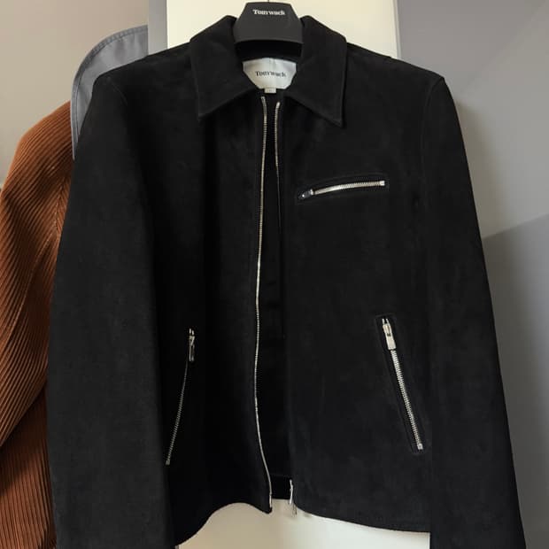 토니웩 디트로이트 스웨이드 자켓