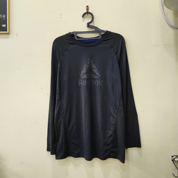 [XL/105] Reebok Speedwick 기능성 롱슬리브 (블랙)