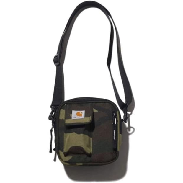 칼하트 WIP 에센셜 카모 미니 크로스백