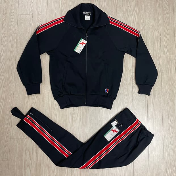 히트 유니온 90s 올드 트랙탑 져지 셋업 OLD 1990 M