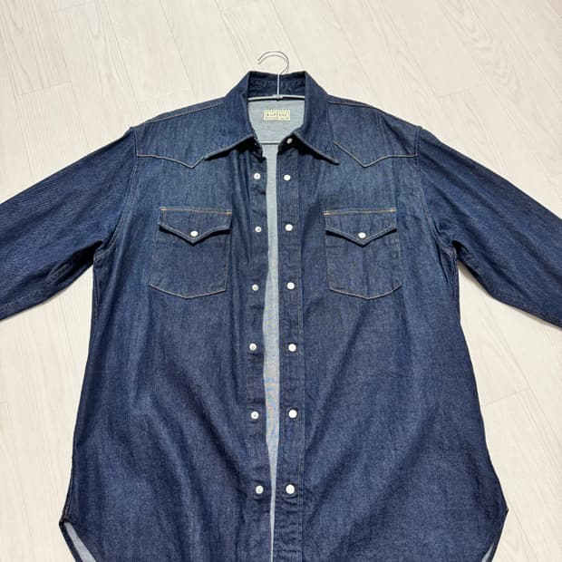 캐피탈 8oz 데님 웨스턴셔츠 3사이즈