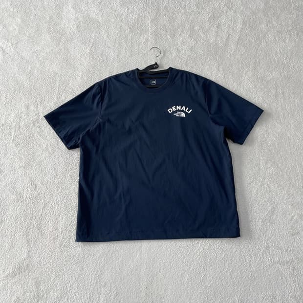 M 노스페이스 우븐 아이스 반팔 풀오버 데날리 