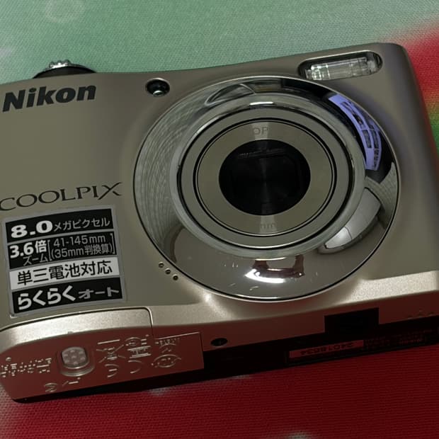 니콘 쿨픽스 nikon coolpix L21 디지털 카메라