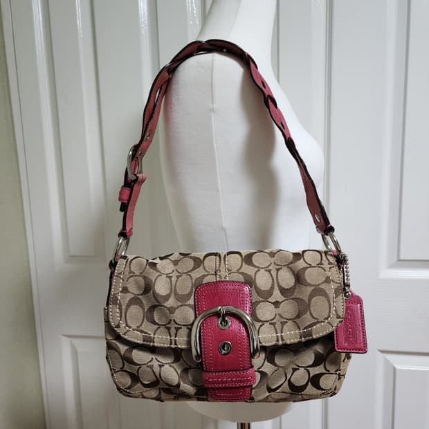 상태굿) 코치 버클 숄더백