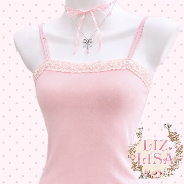 Liz Lisa 리즈리사 히메갸루 발레코어 페어리 딸기우유 핑크 나시