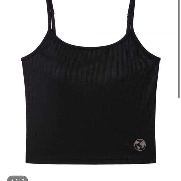 어스지구 AIRY BRA SLEEVELESS 블랙