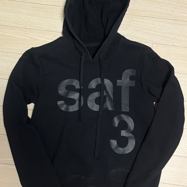 사파리스팟  1/2 Basic Safari Hoodie (Black)