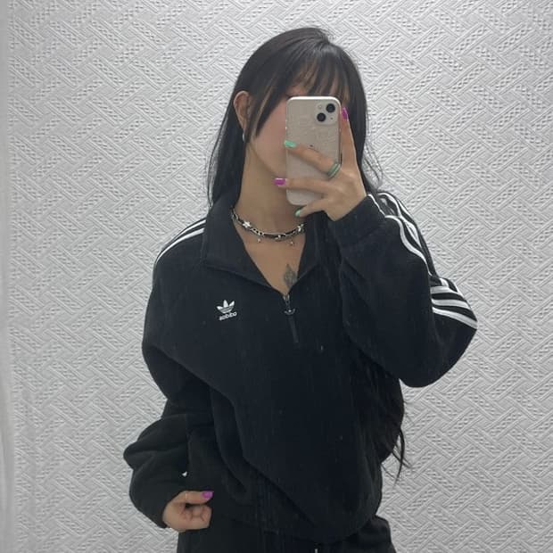 아디다스 유로파 하프집업 반집업 플리스 맨투맨  S C06880