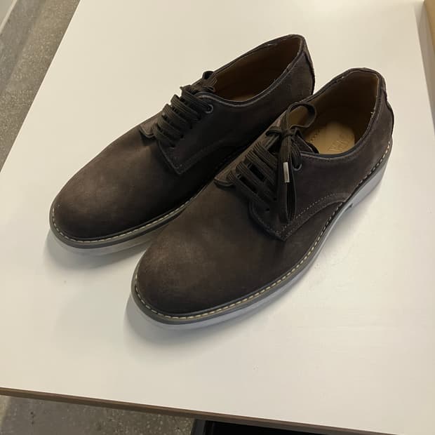zara 스웨이드 더비 모카컬러 43