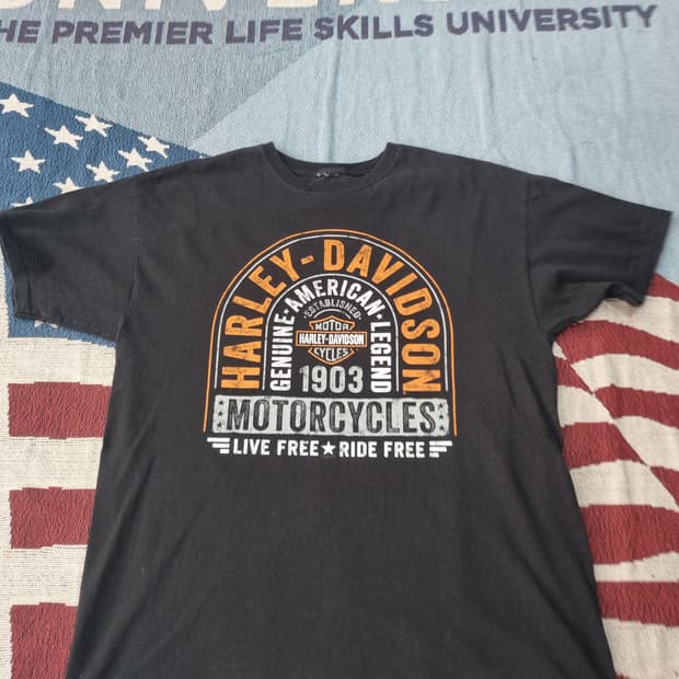 할리데이비슨 빈티지 티셔츠 (HARLEY-DAVIDSON)