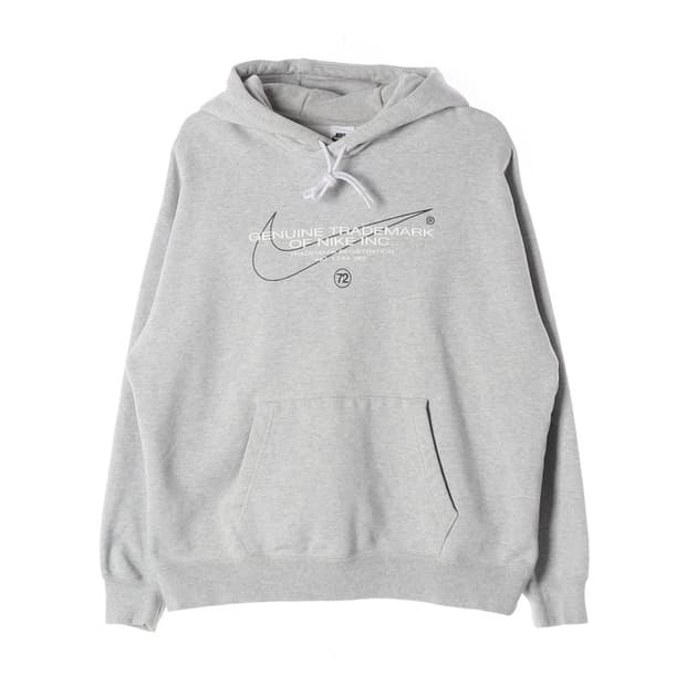 나이키 SB 빅스우시 레터링 후드티 그레이 XL