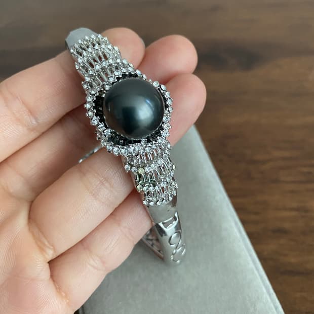 악세서리 흑진주 팔찌