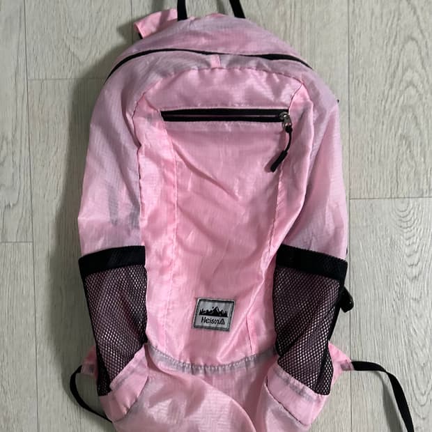 하이산 핑크 백팩 경량 초경량