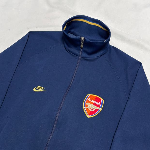 S 나이키 아스날 네이비 트랙탑