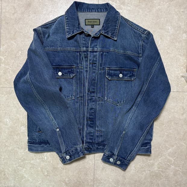 유니폼브릿지 데님자켓 청자켓 XL