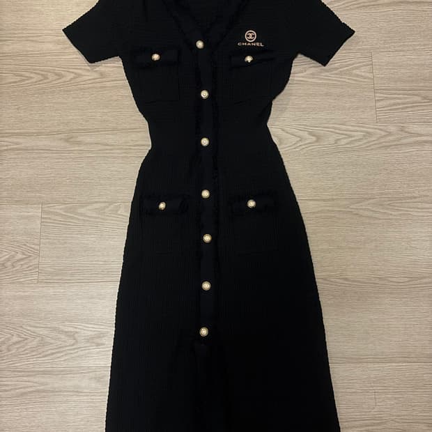 샤넬 빈티지 원피스 새상품