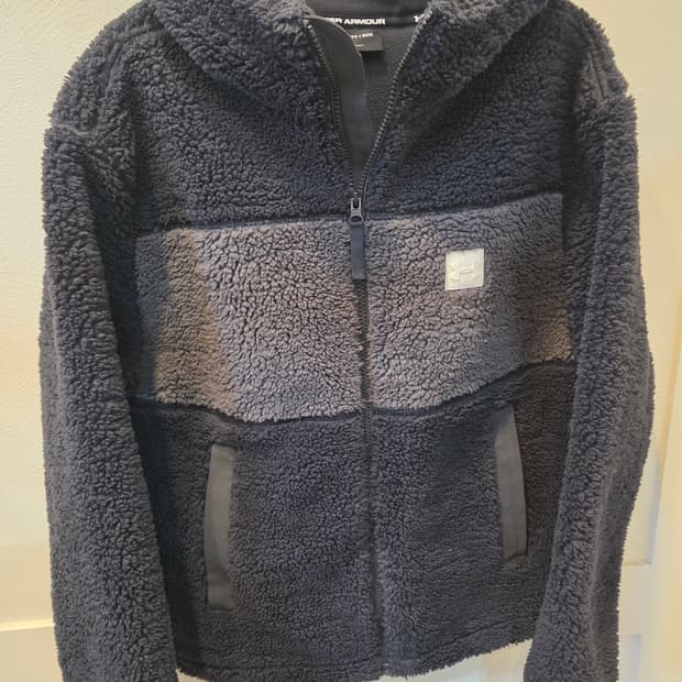 언더아머 UA 쉐르파 스웨컷 XS 사이즈 집업