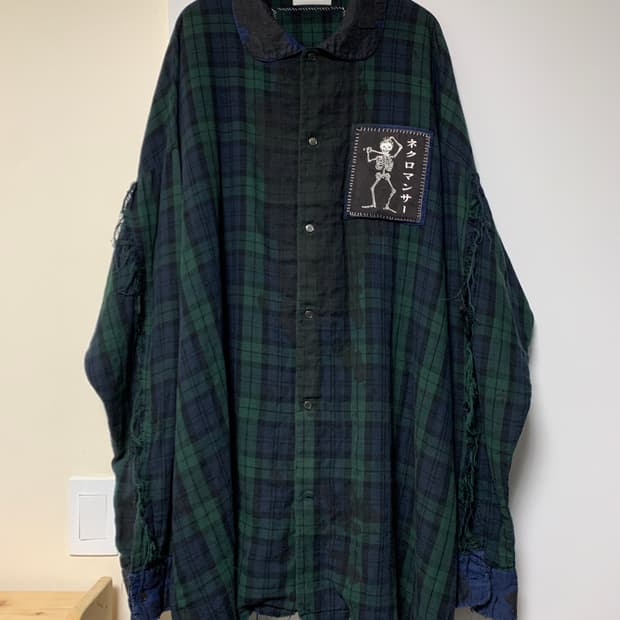 KIDILL 24SS 피터팬 오버사이즈 셔츠 F